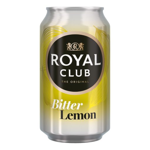 Royal Club Bitter Lemon Blikjes 33cl Tray 24 Stuks