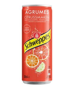 Schweppes Agrum Blikjes 33cl Tray 24 Stuks