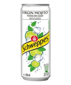 Schweppes Virgin Mojito Blikjes Tray 24x33cl
