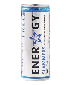 Slammers Light Energy Drink 25cl Blikjes Tray 24 Stuks