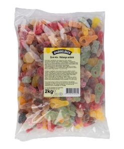Smikkelbeer Zure mix Zak 2 Kilo