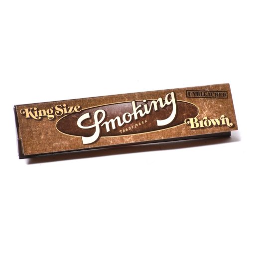Smoking Brown King Size Vloeitjes Doos 50 Pakjes 33 Vloeitjes - Afbeelding 2