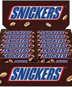 Snickers Chocoladerepen 50 Gram Doos 32 Stuks