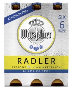Warsteiner Radler 0.0 Alcoholvrij Flesjes 33cl Krat 24 Stuks