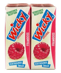 Wicky Drink Framboos 20cl Tray 30 Pakjes