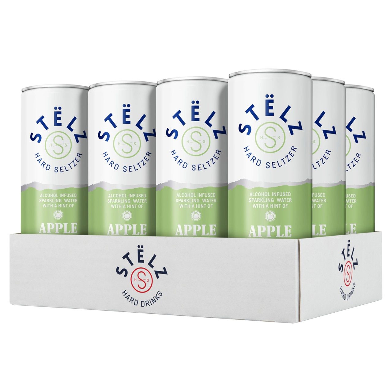 Stëlz Apple Hard Seltzer 25cl Blikjes