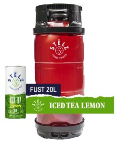 Stëlz Hard Iced Tea Lemon Hard Seltzer 20L Vat – frisse citroensmaak