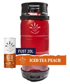 Stëlz Iced Tea Peach Hard Seltzer Vat 20L – bruisende perziksmaak